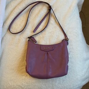 Purple Coach Purse